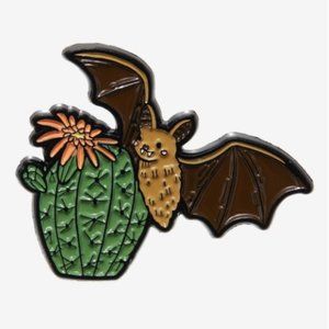 Cactus Bat Enamel Bat NEW